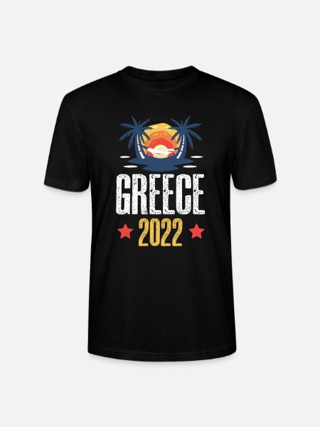 Greece 2022 - Stanley/Stella Unisex Bio-T-Shirt CRAFTER - Schwarz