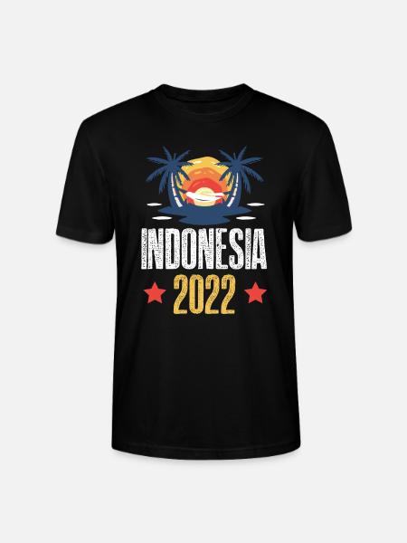Indonesia 2022 - Stanley/Stella CRAFTER Unisex Organic T-Shirt - black
