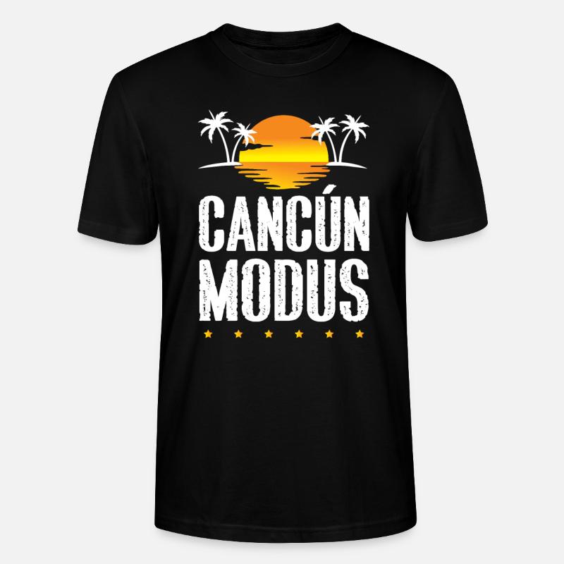 Cancun Mode - T-shirt bio CRAFTER Stanley Stella Unisexe - noir