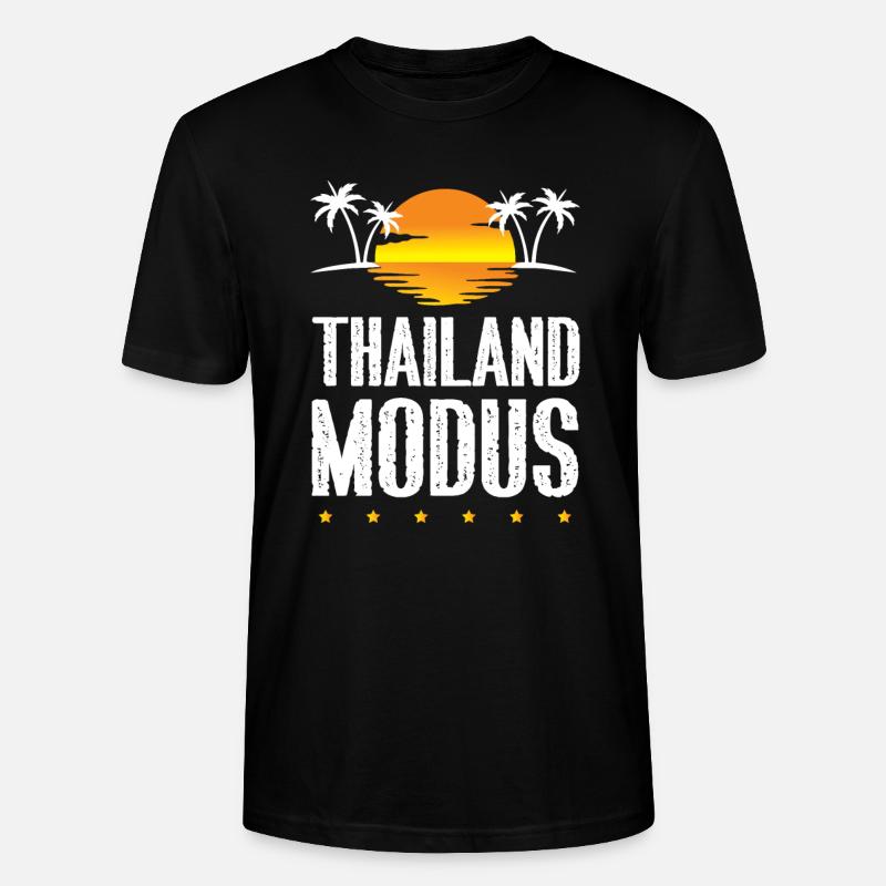Thailand Modus - Stanley/Stella Unisex Bio-T-Shirt CRAFTER - Schwarz