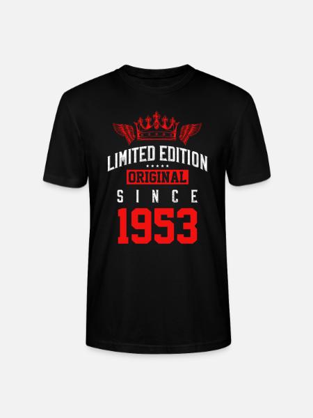 1953 limited edition - Stanley/Stella Unisex Bio-T-Shirt CRAFTER - Schwarz