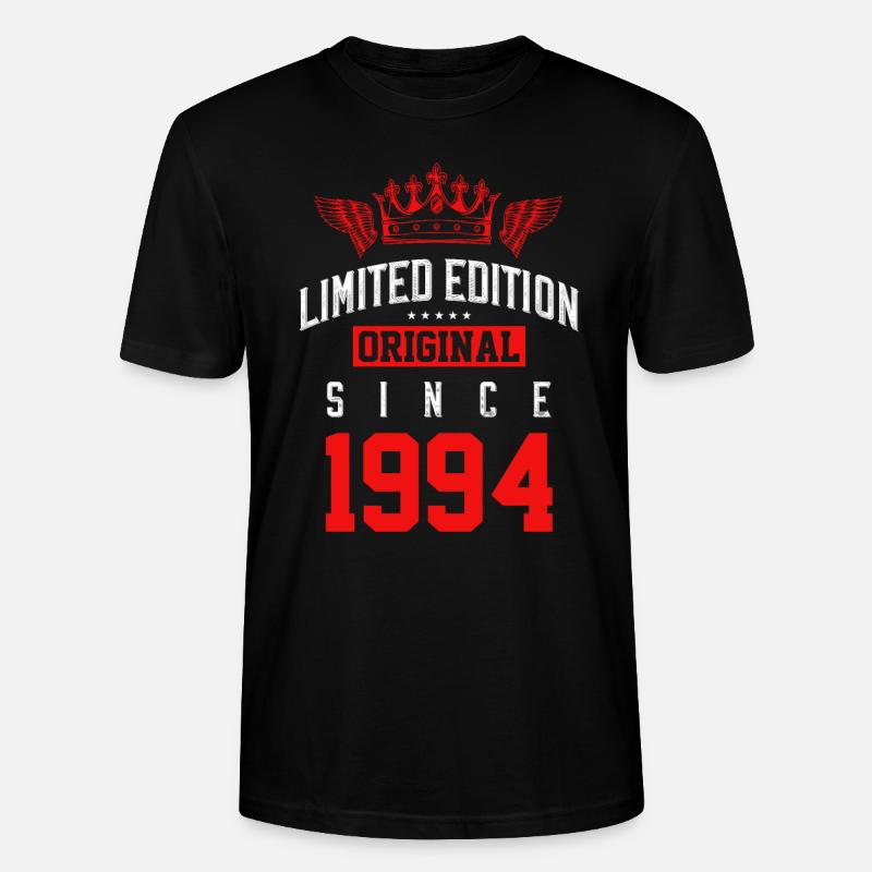 1994 limited edition - Stanley/Stella Unisex Bio-T-Shirt CRAFTER - Schwarz