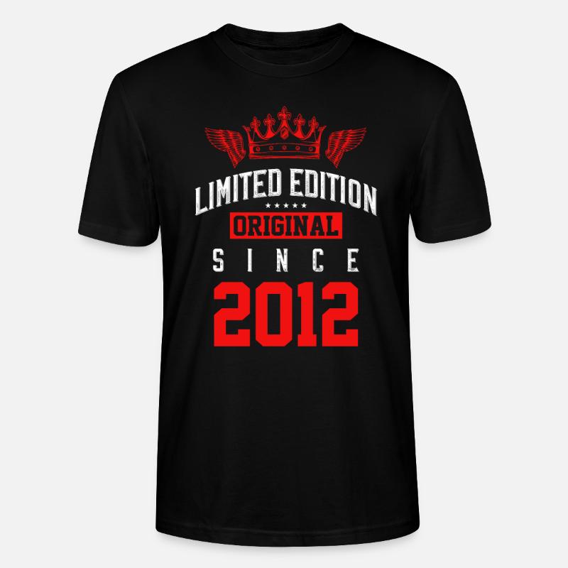 Édition limitée 2012 - T-shirt bio CRAFTER Stanley Stella Unisexe - noir