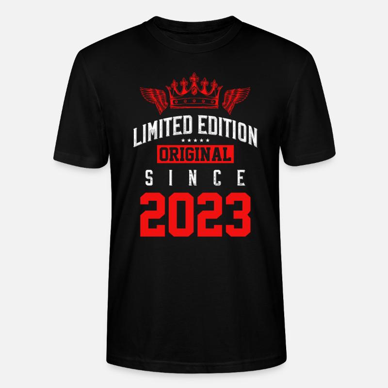 2023 limited edition - Stanley/Stella Unisex Bio-T-Shirt CRAFTER - Schwarz