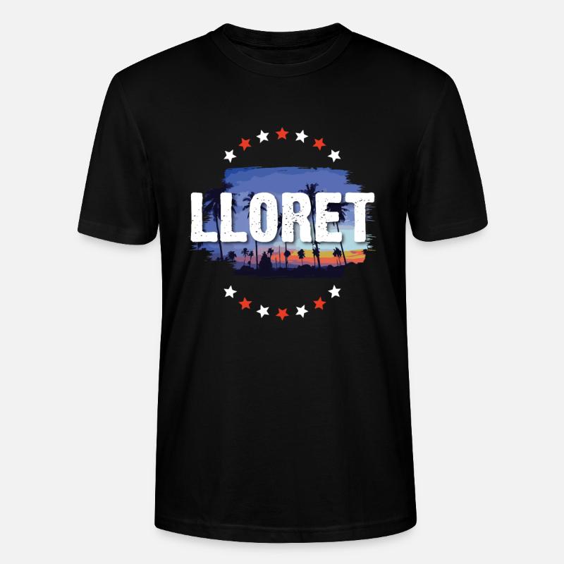 Lloret De Mar - Stanley/Stella Unisex Bio-T-Shirt CRAFTER - Schwarz