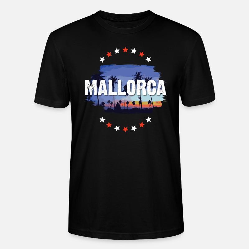 Mallorca - Stanley/Stella Unisex Bio-T-Shirt CRAFTER - Schwarz