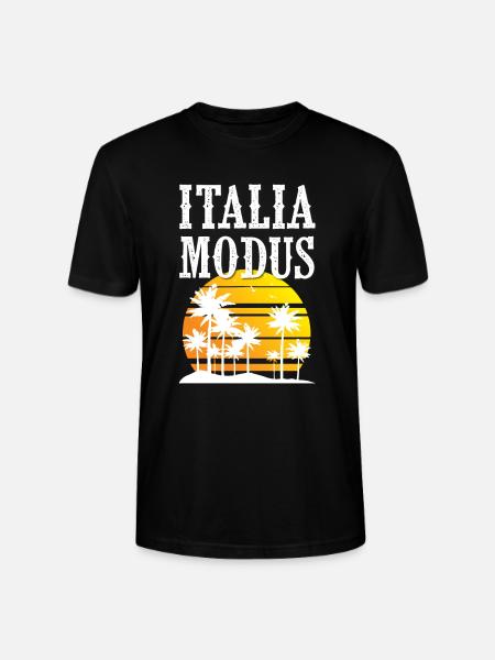 Italia Modus - Stanley/Stella Unisex Bio-T-Shirt CRAFTER - Schwarz
