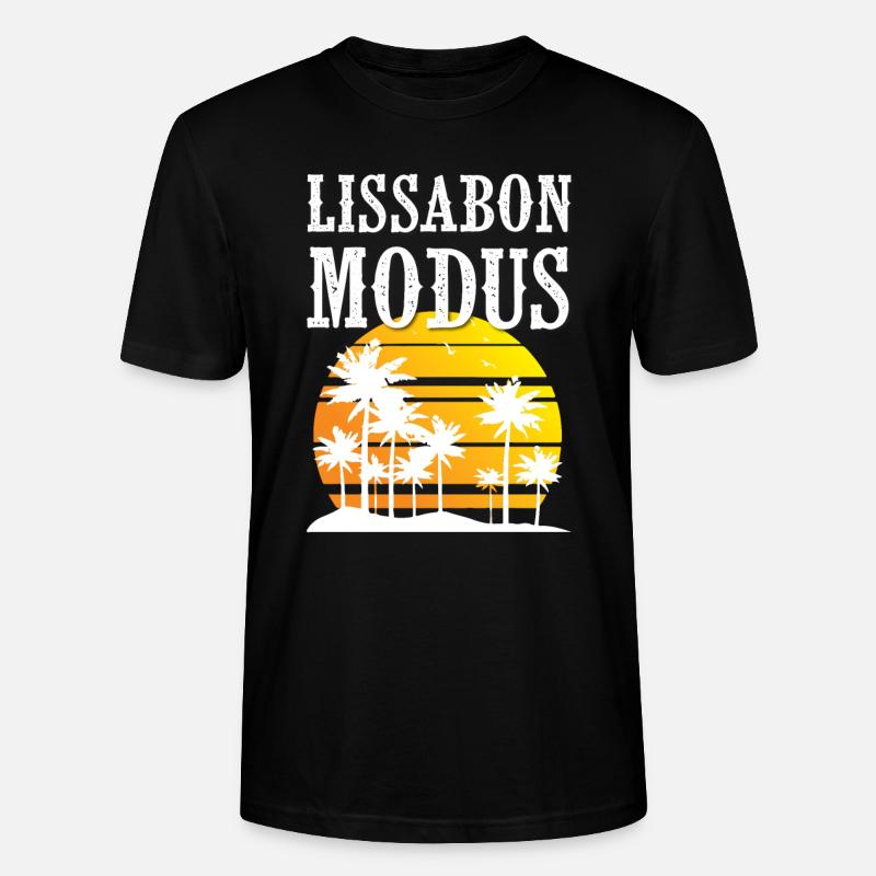 Mode Lisbonne - T-shirt bio CRAFTER Stanley Stella Unisexe - noir