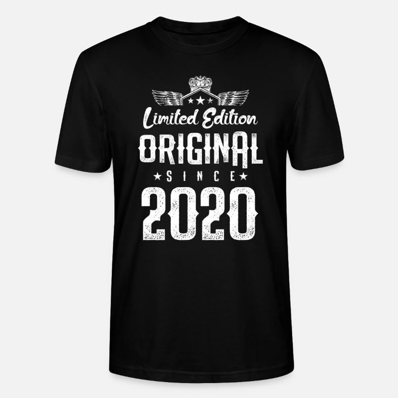2020 limited edition - Stanley/Stella Unisex Bio-T-Shirt CRAFTER - Schwarz