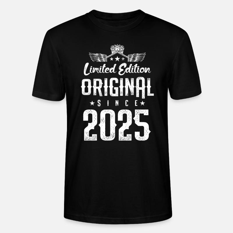 Édition limitée 2025 - T-shirt bio CRAFTER Stanley Stella Unisexe - noir