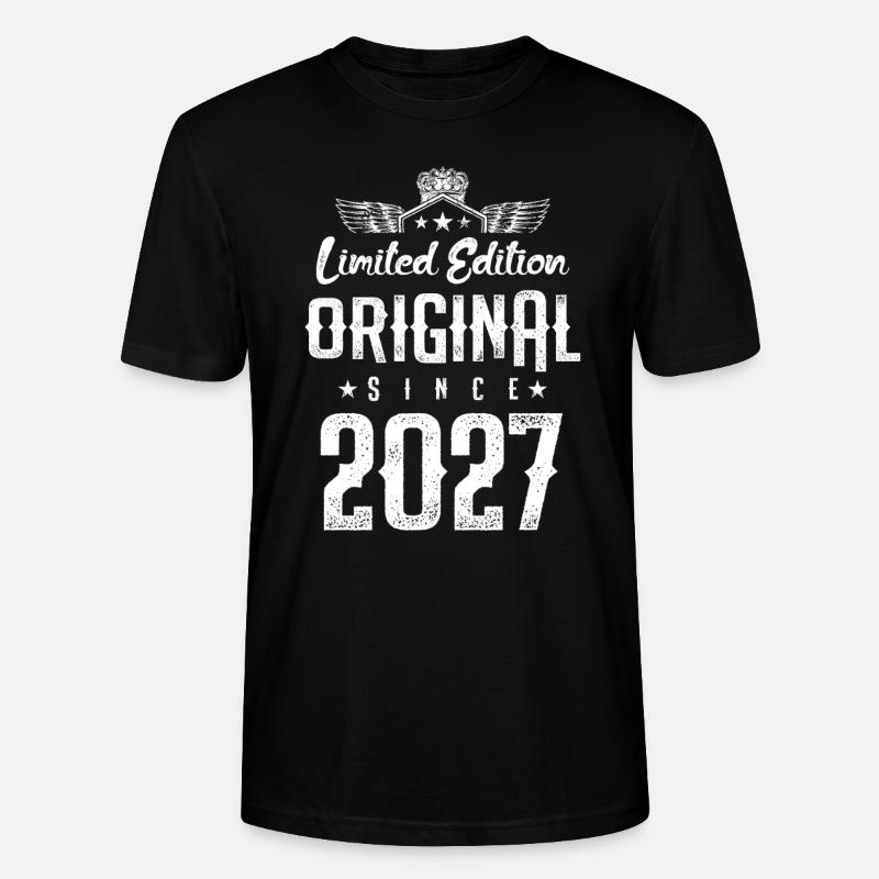 Édition limitée 2027 - T-shirt bio CRAFTER Stanley Stella Unisexe - noir