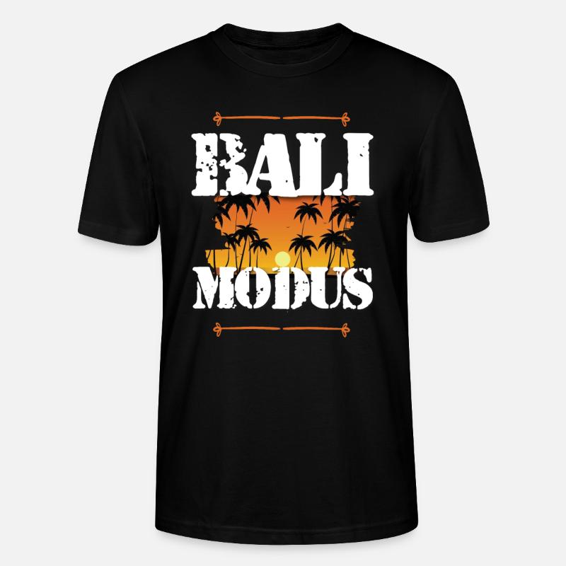 Bali Modus - Stanley/Stella Unisex Bio-T-Shirt CRAFTER - Schwarz
