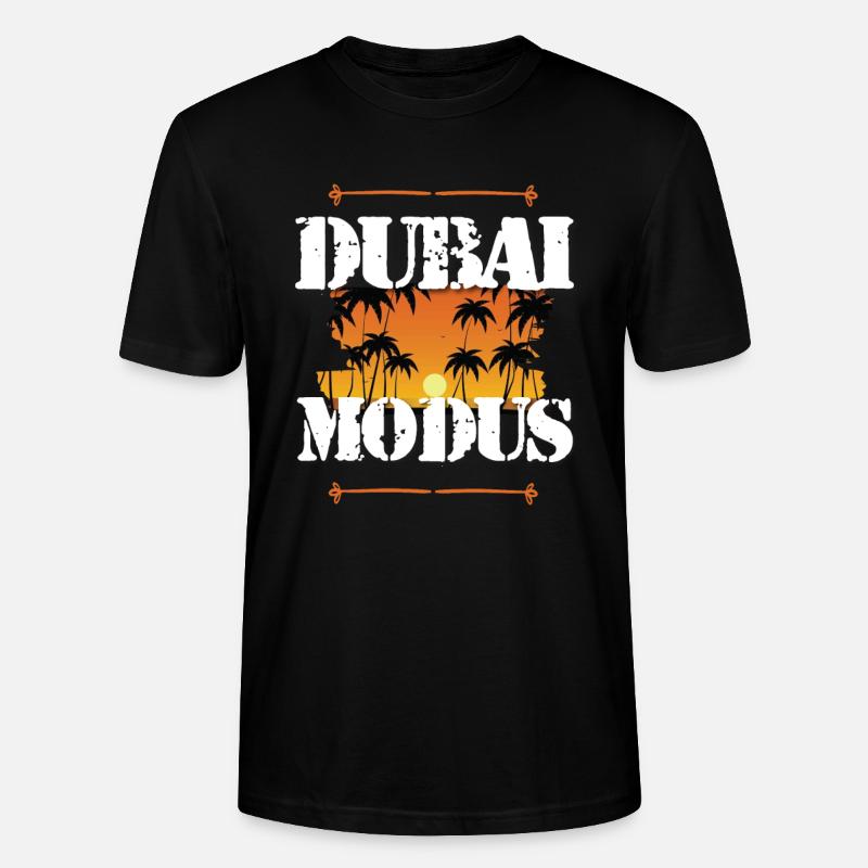 Dubai Modus - Stanley/Stella Unisex Bio-T-Shirt CRAFTER - Schwarz