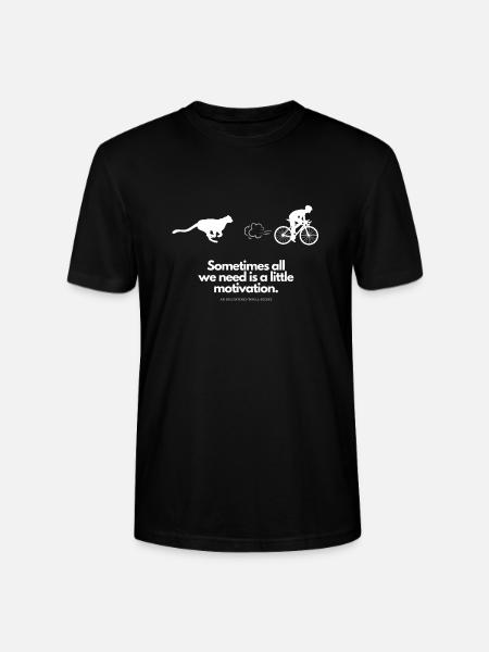 Une motivation supplémentaire pour les cyclistes WildPuma - T-shirt bio CRAFTER Stanley Stella Unisexe - noir