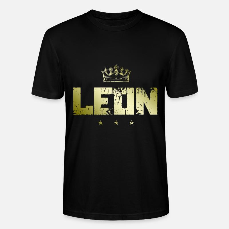 Léon - T-shirt bio CRAFTER Stanley Stella Unisexe - noir