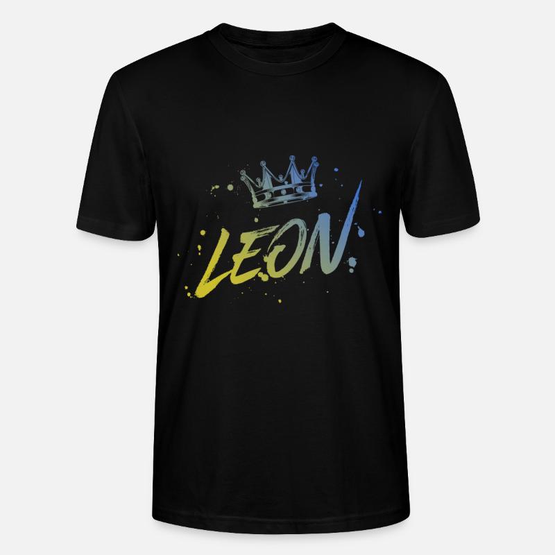 Leon - Stanley/Stella Unisex Bio-T-Shirt CRAFTER - Schwarz