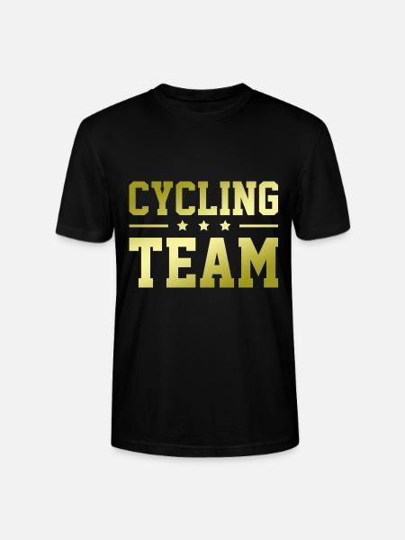 Cycling Team - Stanley/Stella CRAFTER Unisex Organic T-Shirt - black