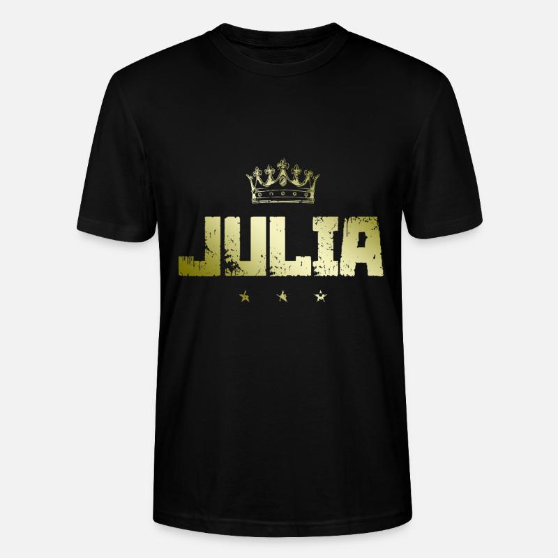 Julia - Stanley/Stella Unisex Bio-T-Shirt CRAFTER - Schwarz