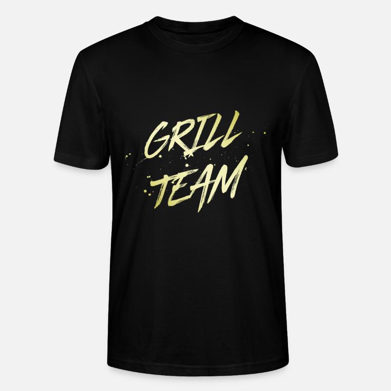 Grill Team - Stanley/Stella Unisex Bio-T-Shirt CRAFTER - Schwarz