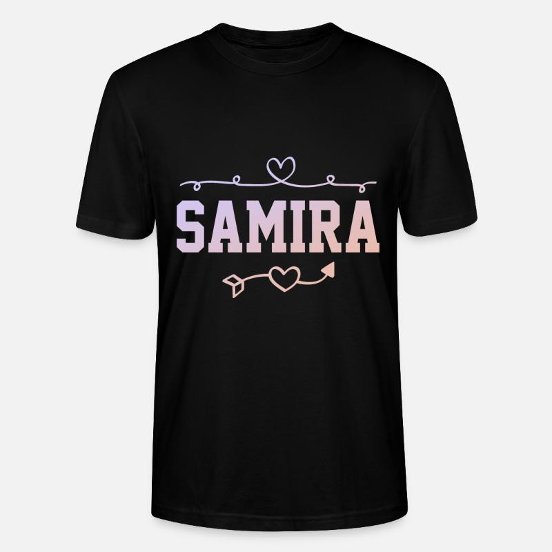 Samira - Stanley/Stella Unisex Bio-T-Shirt CRAFTER - Schwarz