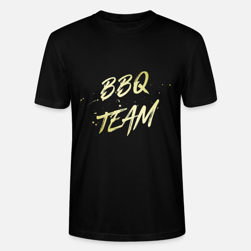 Bbq Team - Stanley/Stella Unisex Bio-T-Shirt CRAFTER - Schwarz