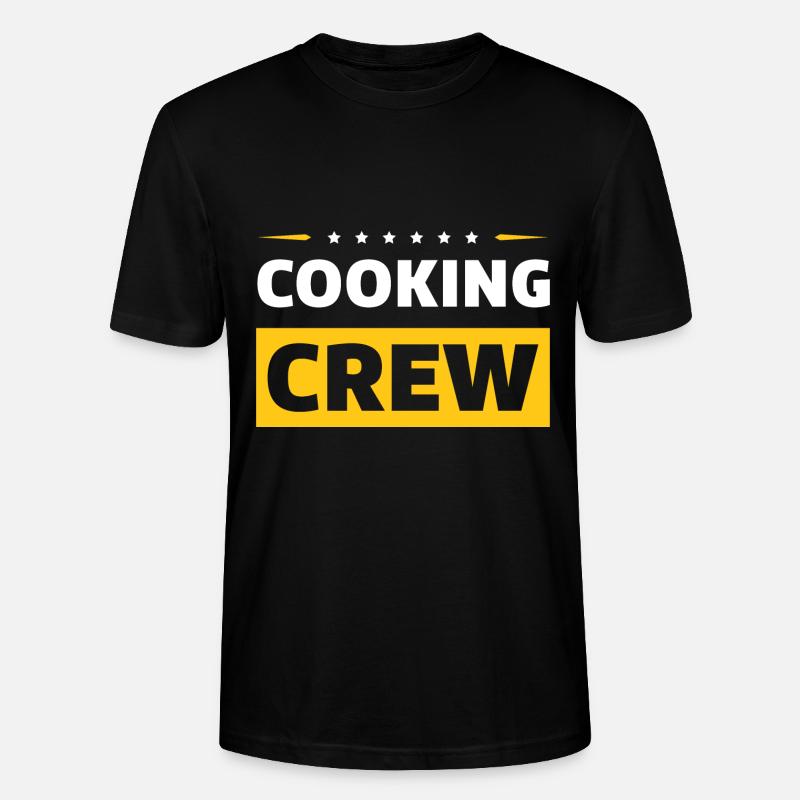 Équipe de cuisson - T-shirt bio CRAFTER Stanley Stella Unisexe - noir