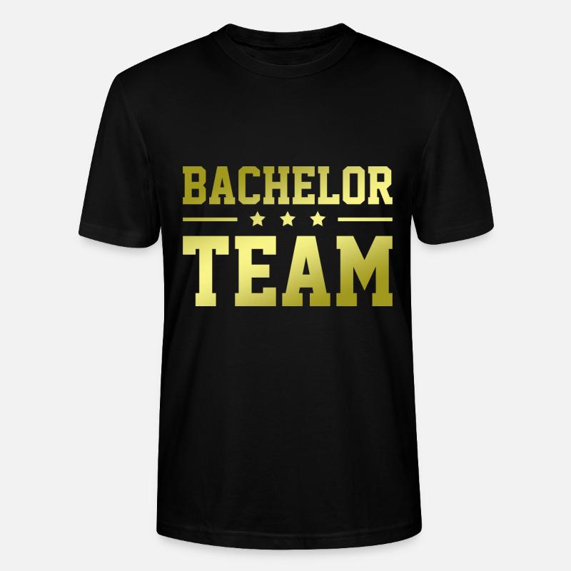 Équipe Bachelor - T-shirt bio CRAFTER Stanley Stella Unisexe - noir