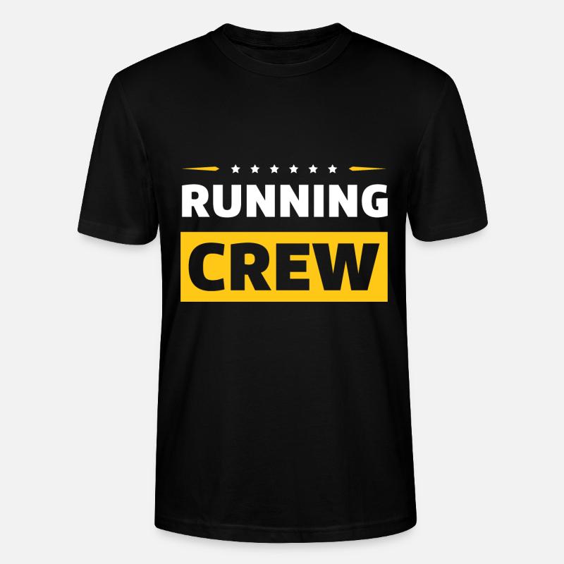 Équipe de course - T-shirt bio CRAFTER Stanley Stella Unisexe - noir