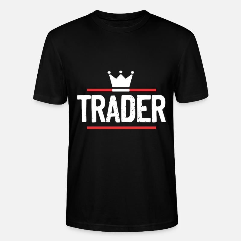 Trader Beruf - Stanley/Stella Unisex Bio-T-Shirt CRAFTER - Schwarz