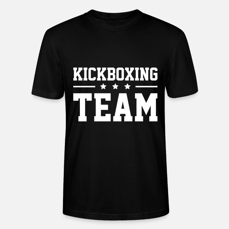 Équipe de kickboxing - T-shirt bio CRAFTER Stanley Stella Unisexe - noir