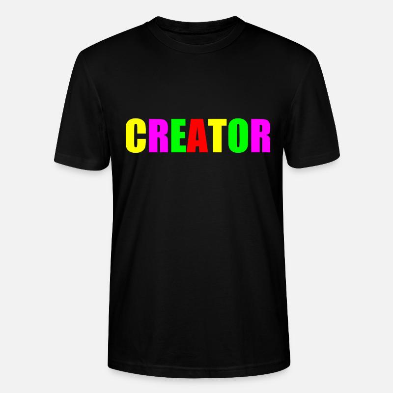 Creator - T-shirt bio CRAFTER Stanley Stella Unisexe - noir