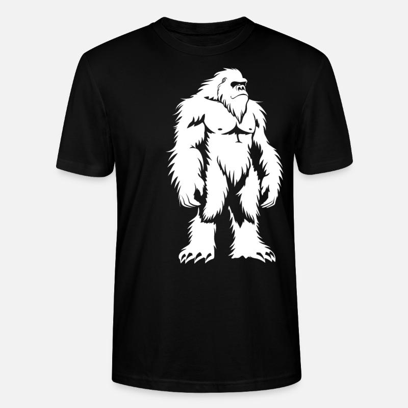 Yeti - Stanley/Stella Unisex Bio-T-Shirt CRAFTER - Schwarz