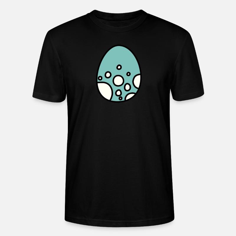 Dino Ei Baby - T-shirt bio CRAFTER Stanley Stella Unisexe - noir