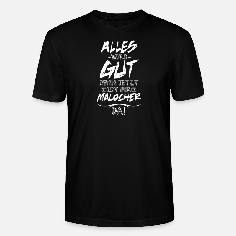 Malocher - Stanley/Stella Unisex Bio-T-Shirt CRAFTER - Schwarz