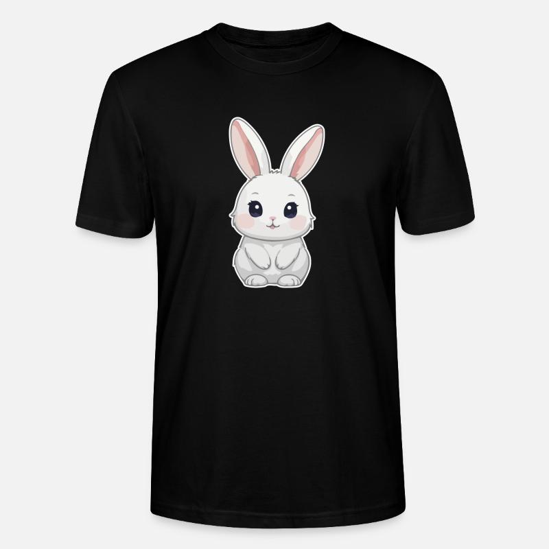 Lapin, Lapin, Lapin De Pâques - T-shirt bio CRAFTER Stanley Stella Unisexe - noir