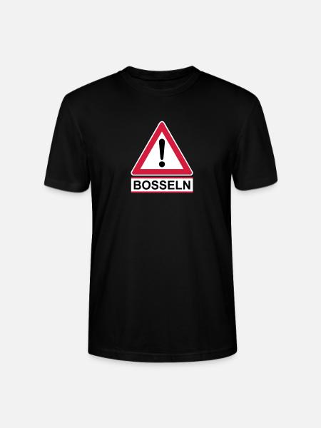 Achtung Bosseln - Stanley/Stella Unisex Bio-T-Shirt CRAFTER - Schwarz