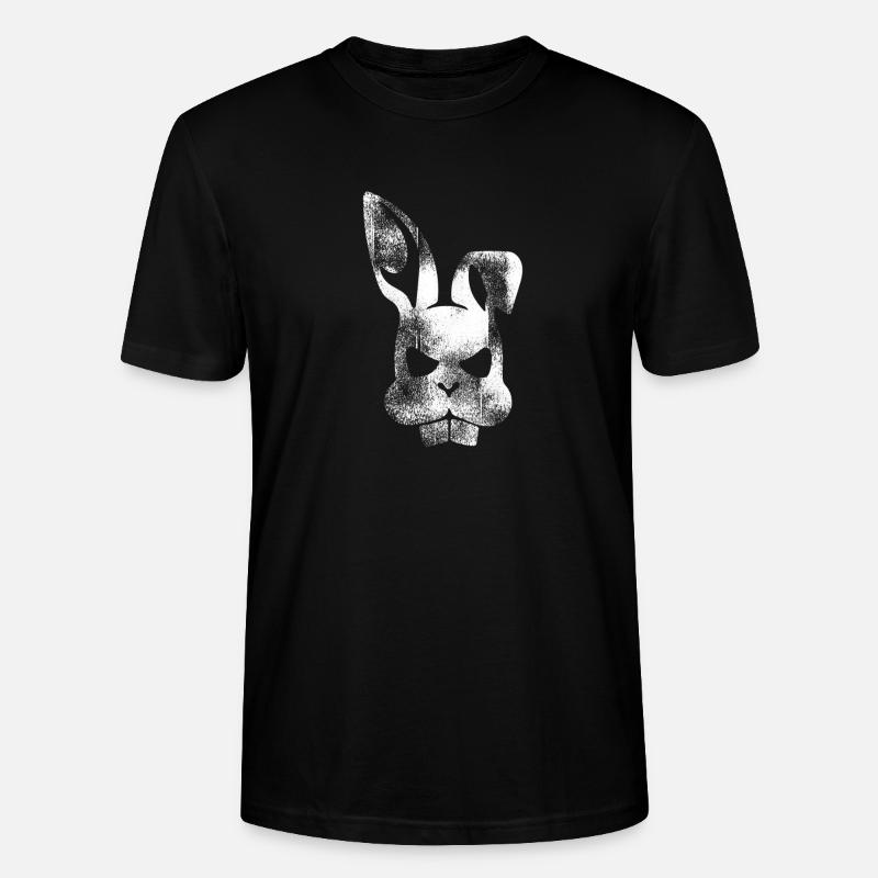 Bad rabbit - Stanley/Stella CRAFTER Unisex Organic T-Shirt - black