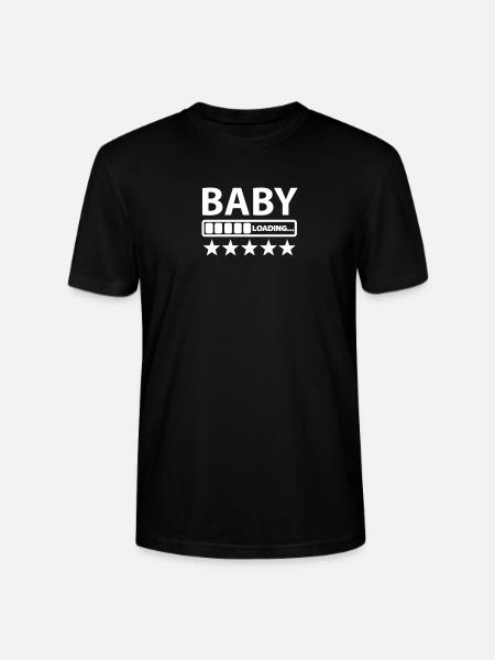 baby - Stanley/Stella CRAFTER Unisex Organic T-Shirt - black