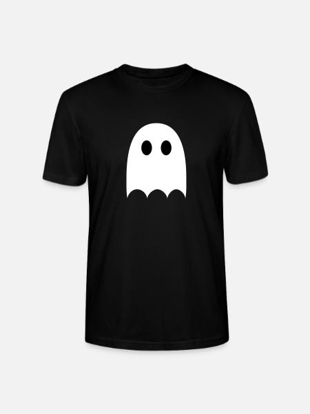 ghost - Stanley/Stella CRAFTER Unisex Organic T-Shirt - black