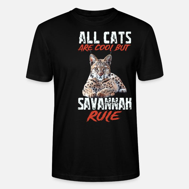 Savannah - Stanley/Stella Unisex Bio-T-Shirt CRAFTER - Schwarz
