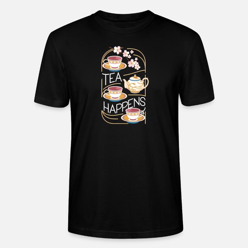 Tee passiert - Stanley/Stella Unisex Bio-T-Shirt CRAFTER - Schwarz
