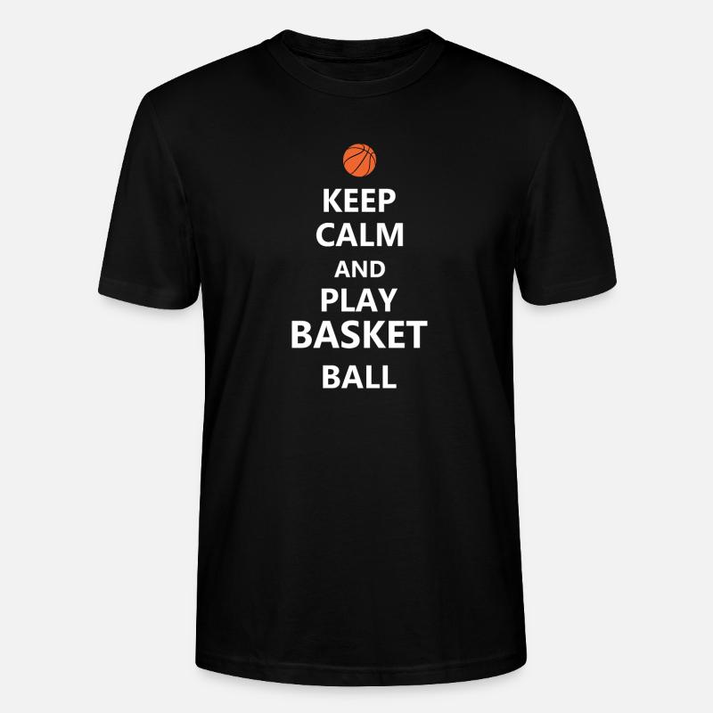 Basketball - Stanley/Stella Unisex Bio-T-Shirt CRAFTER - Schwarz