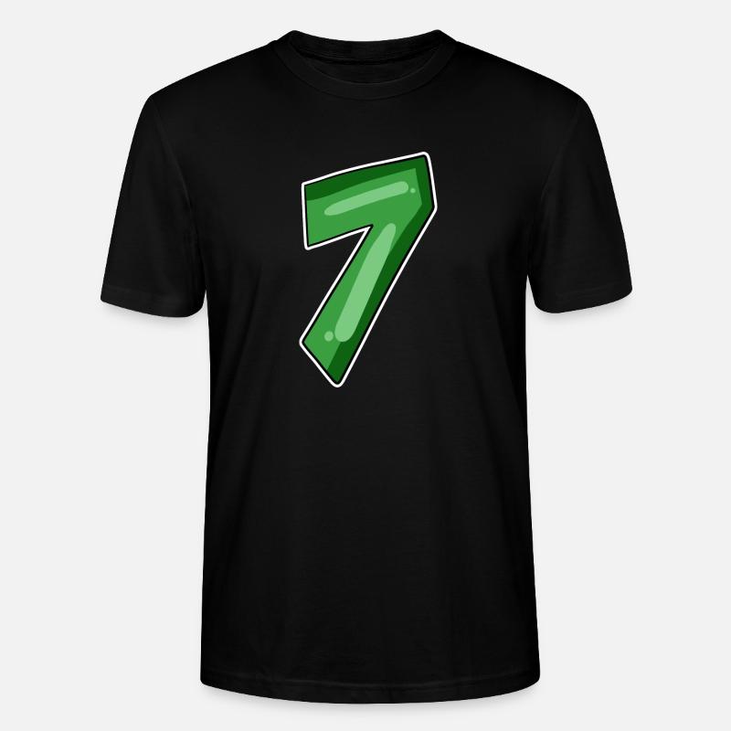 Numéro 7 Numéro - T-shirt bio CRAFTER Stanley Stella Unisexe - noir
