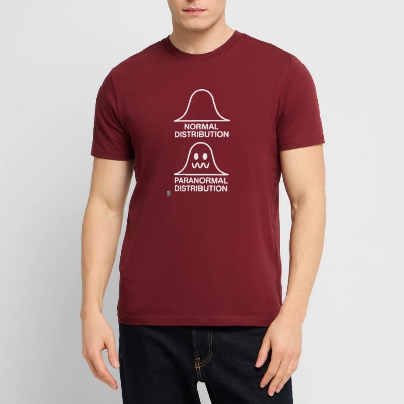  Math Statistics Normal Paranormal Distribution Stanley/Stella Unisex Bio-T-Shirt CRAFTER