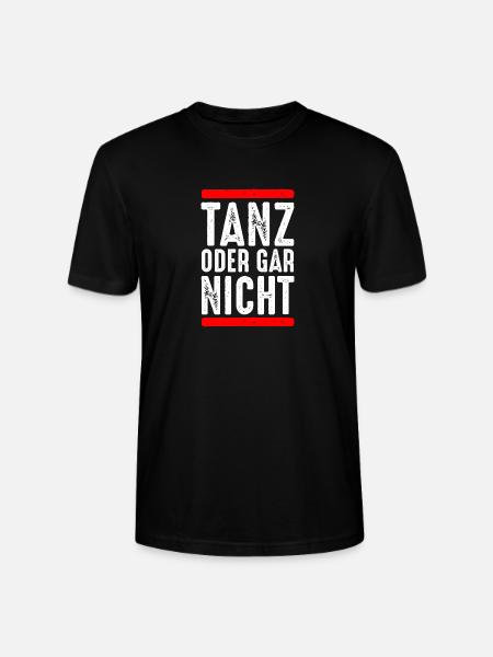 Tanz oder gar nicht - Stanley/Stella Unisex Bio-T-Shirt CRAFTER - Schwarz