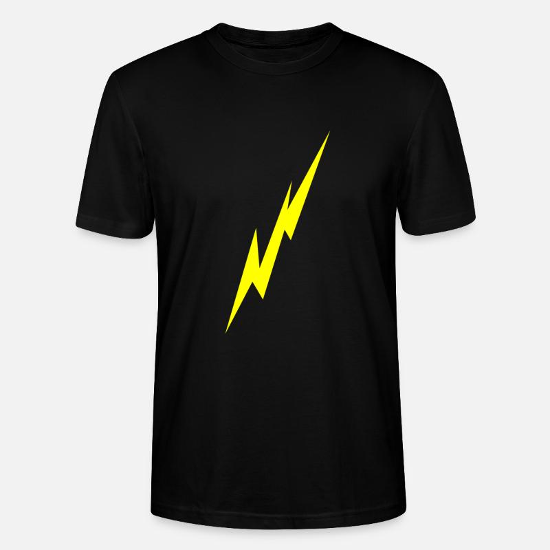 Éclair - T-shirt bio CRAFTER Stanley Stella Unisexe - noir
