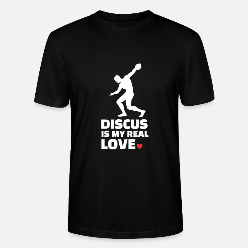 Diskus - Stanley/Stella Unisex Bio-T-Shirt CRAFTER - Schwarz