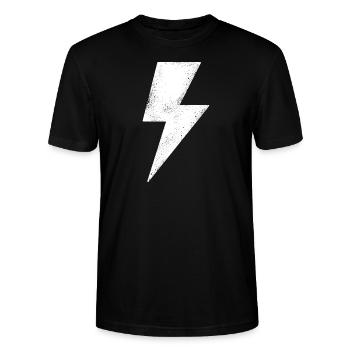 electric bike - Stanley/Stella CRAFTER Unisex Organic T-Shirt - black - Front - Alina (178cm) & Michal (187cm)