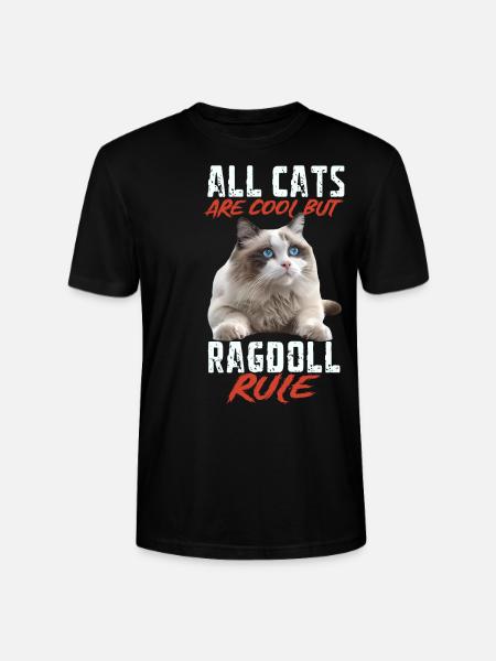Ragdoll - Stanley/Stella Unisex Bio-T-Shirt CRAFTER - Schwarz