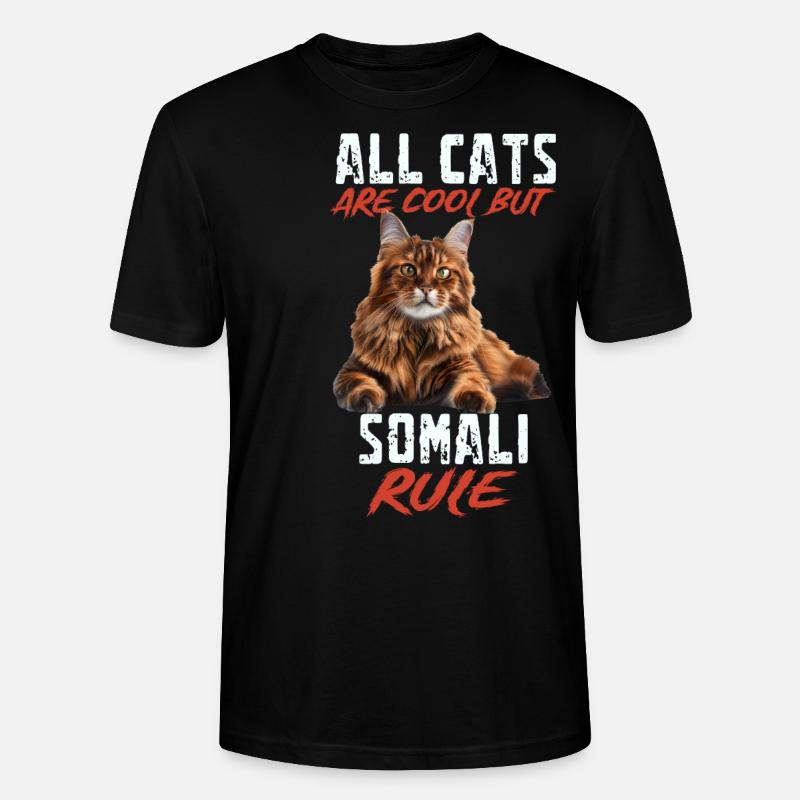 Somali - Stanley/Stella Unisex Bio-T-Shirt CRAFTER - Schwarz
